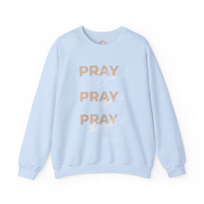 Pray Pray Pray Unisex Heavy Blend™ Crewneck Sweatshirt