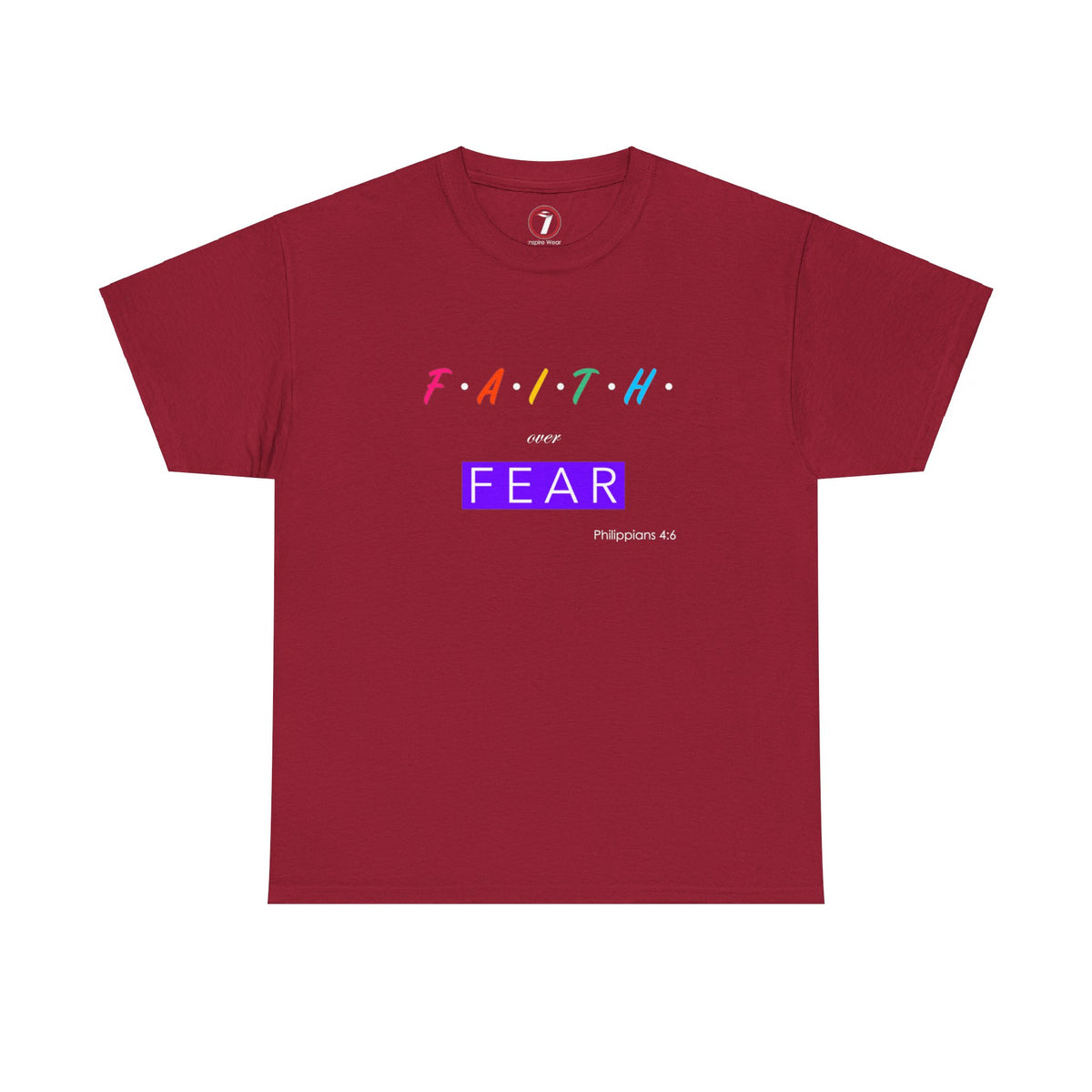 Faith Over Fear Series One Unisex Heavy Cotton Tee