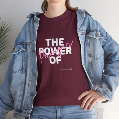 The Power of Prayer Unisex Heavy Cotton Tee