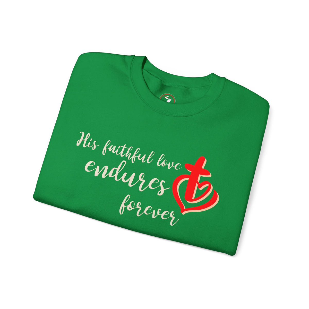 His Faithful Love Unisex Heavy Blend™ Crewneck Sweatshirt