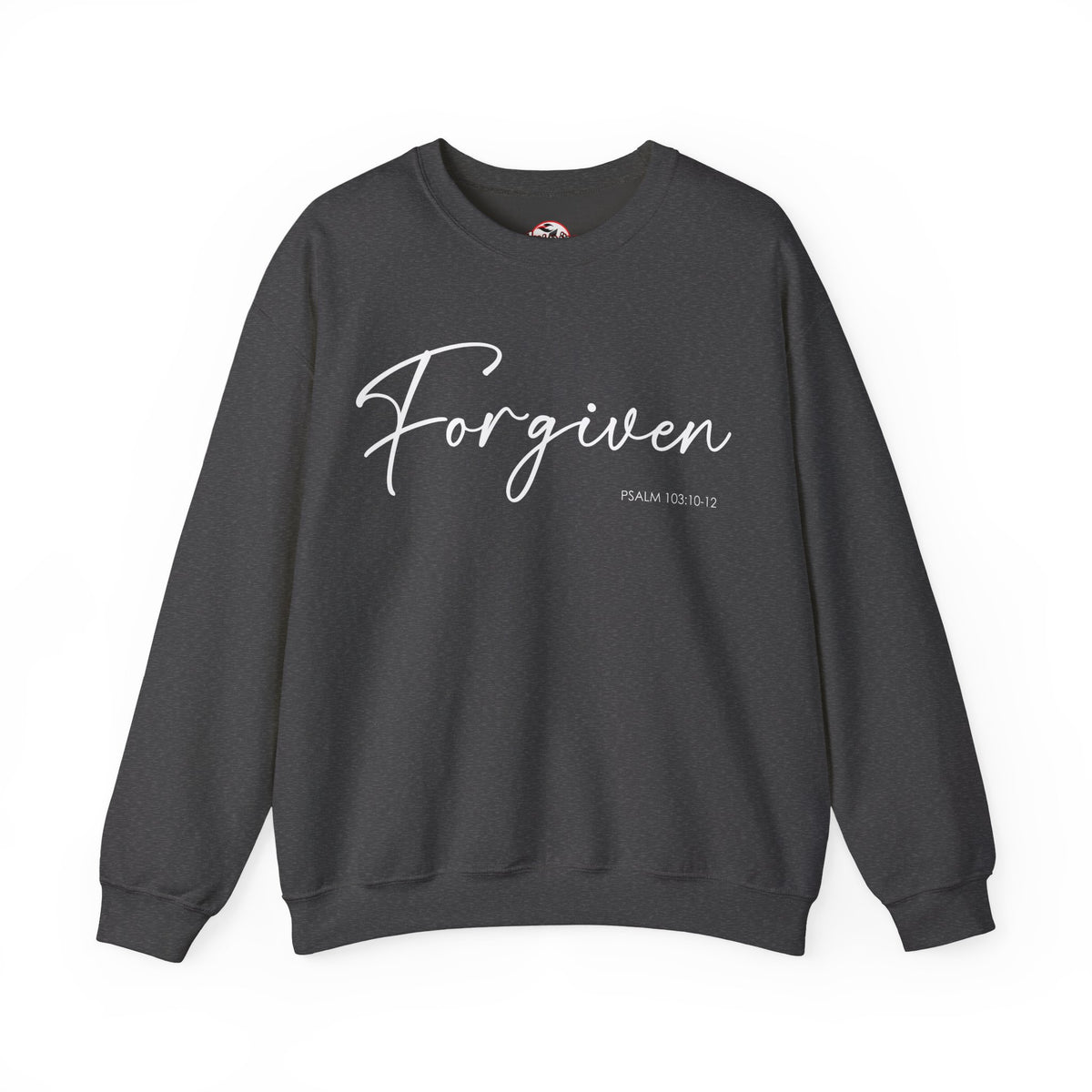 "Forgiven" Inspirational Pullover Crewneck Sweatshirt