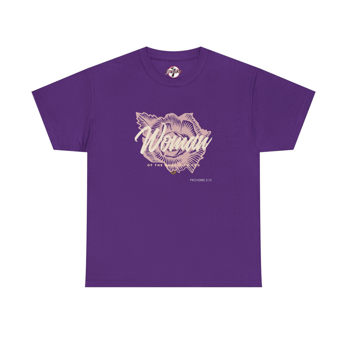 Woman of the Most High God Women's Heavy Cotton Tee