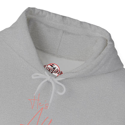 "He’s Able" Faith-Inspired Women's Pullover Hoodie