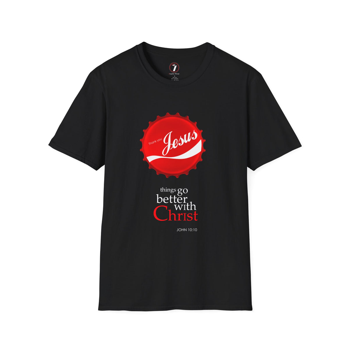 Faith-Inspired Unisex T-Shirt: 'Things Go Better with Christ'