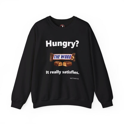 Hungry for the Word Unisex Heavy Blend™ Crewneck Sweatshirt