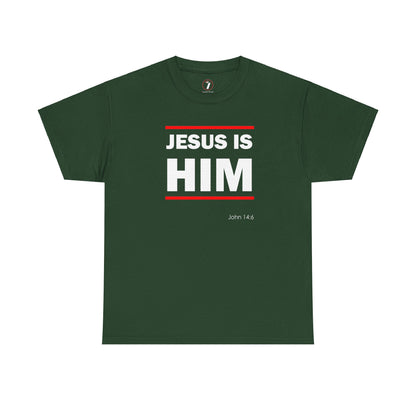 Jesus is Him Unisex Heavy Cotton Tee