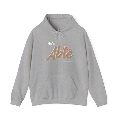 He's Able Unisex Heavy Blend™ Hooded Sweatshirt