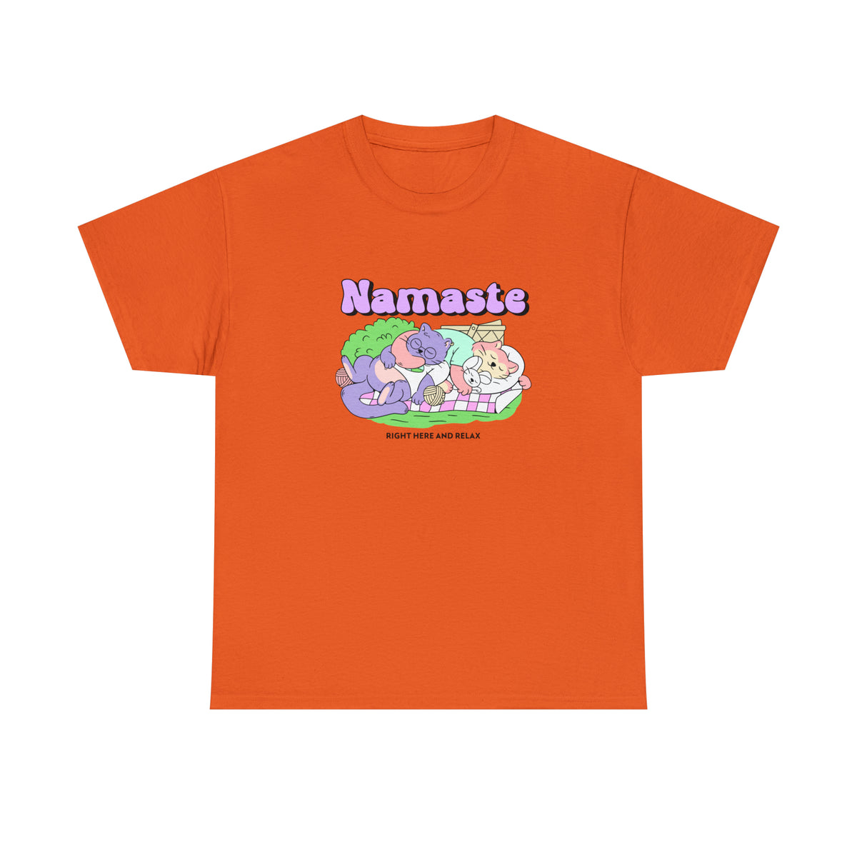 Namaste Unisex Heavy Cotton Tee