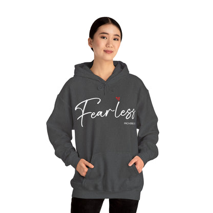 "Fearless" Inspirational Pullover Hoodie