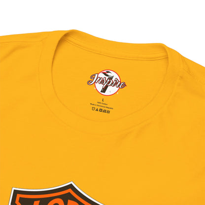 "Jesus Christ Lord and Savior" Motivational Crewneck Graphic T‑Shirt