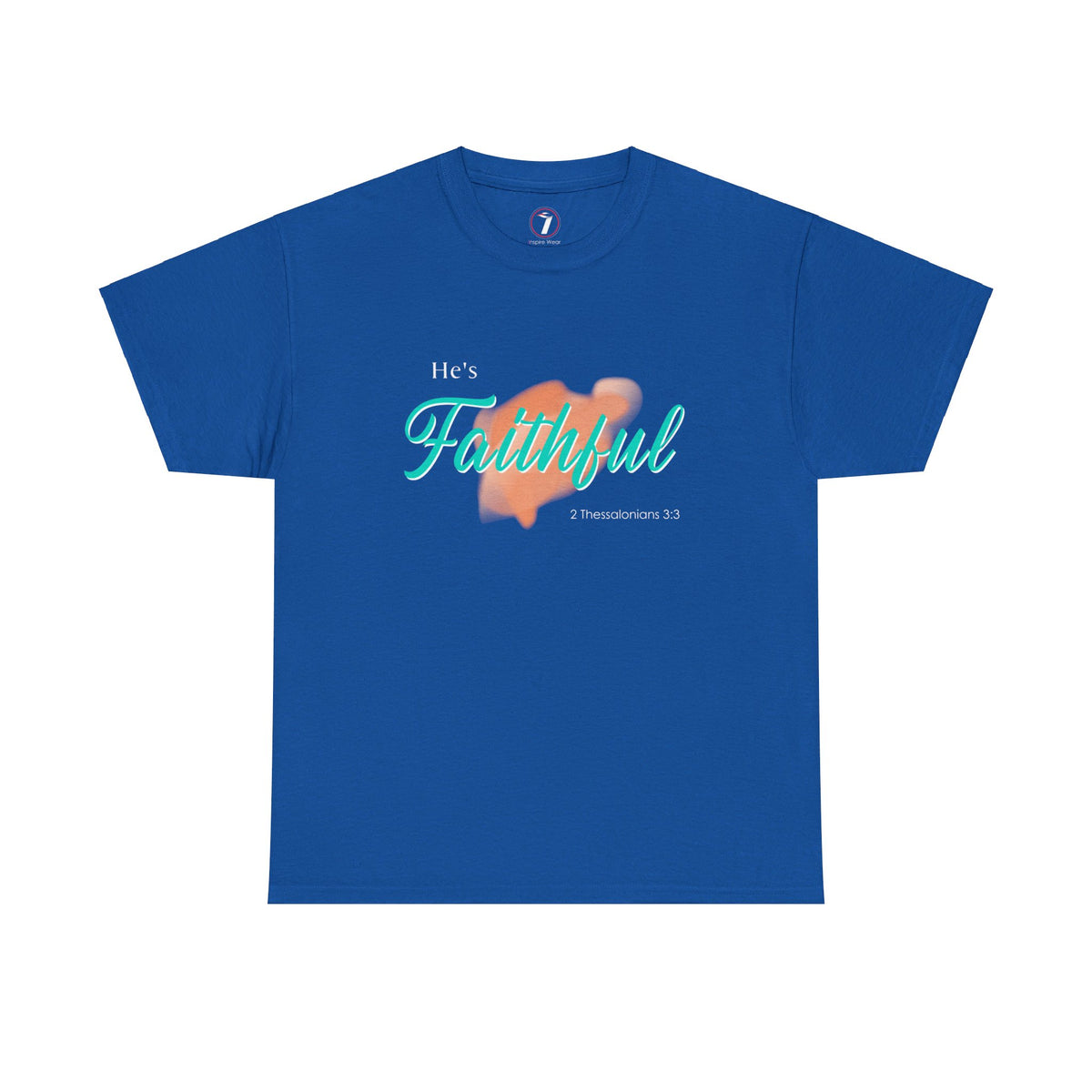 He's Faithful Unisex Heavy Cotton Tee
