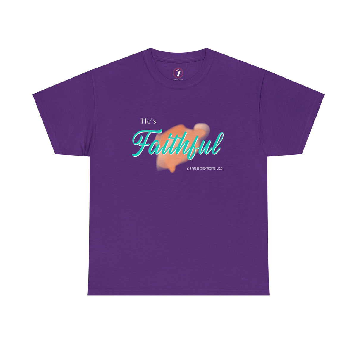 He's Faithful Unisex Heavy Cotton Tee