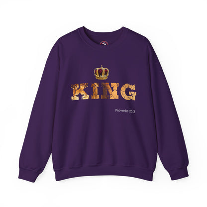 I Am King Unisex Heavy Blend™ Crewneck Sweatshirt