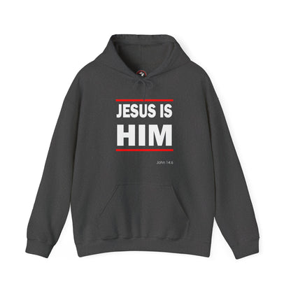 Jesus is Him Unisex Heavy Blend™ Hooded Sweatshirt