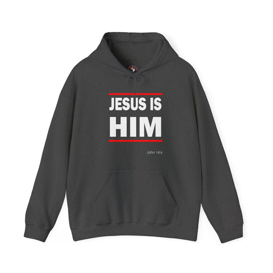 Jesus is Him Unisex Heavy Blend™ Hooded Sweatshirt