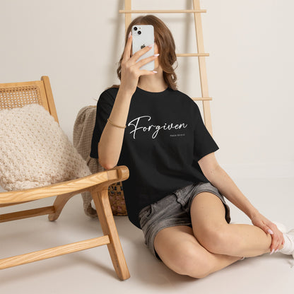 "Forgiven" Womens Christian Faith T-Shirt