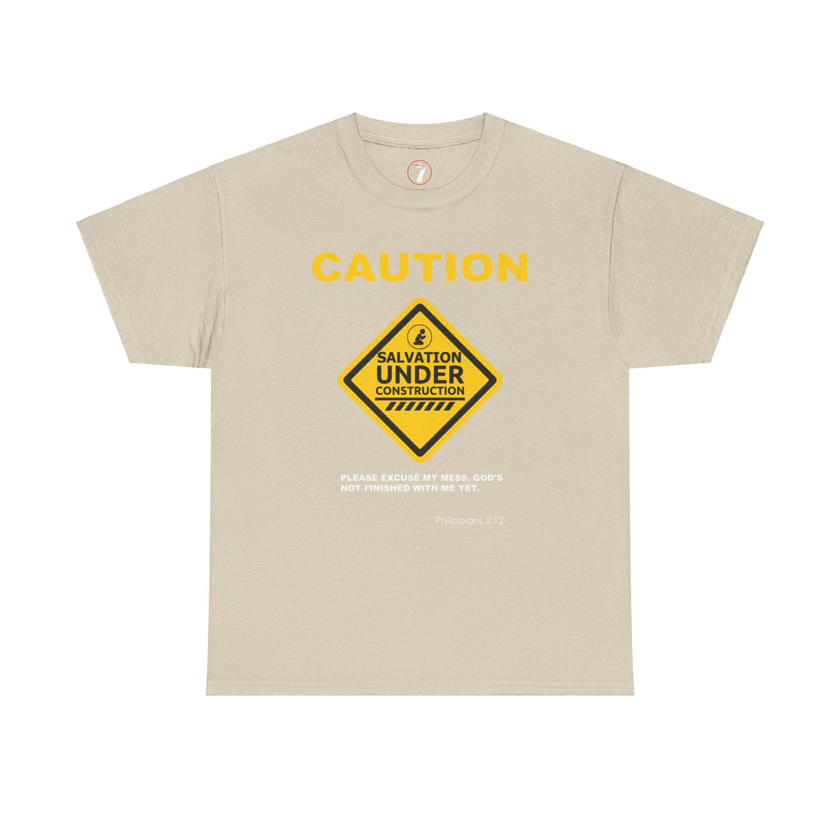Salvation Under Construction Unisex Heavy Cotton Tee