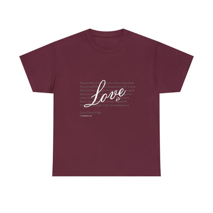 Love is Unisex Heavy Cotton Tee