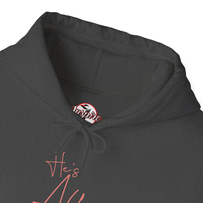 "He’s Able" Faith-Inspired Women's Pullover Hoodie