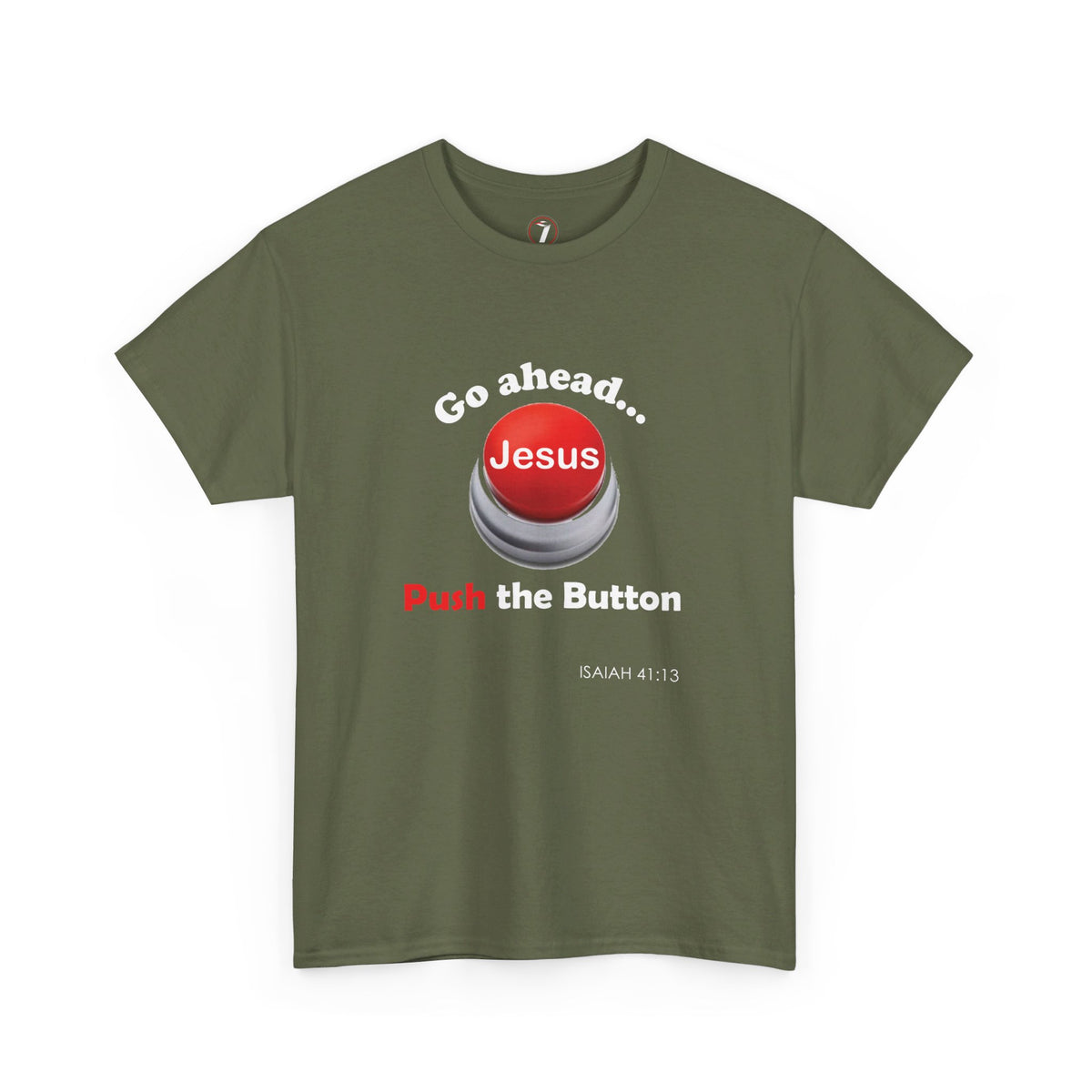 Push the Button Unisex Heavy Cotton Tee