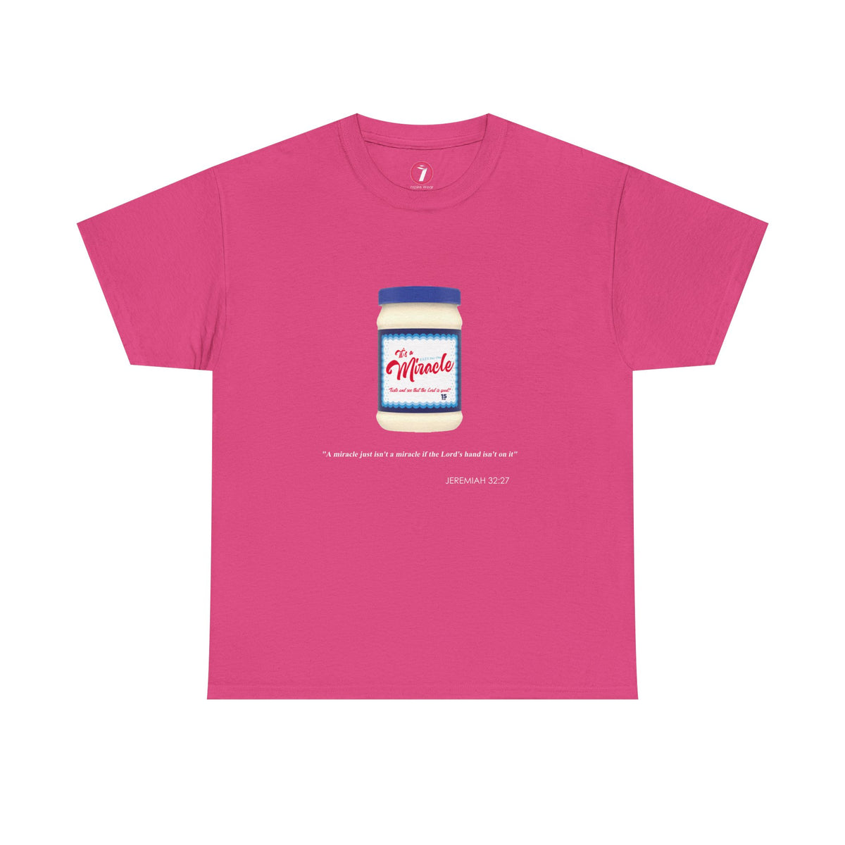 It's a Miracle Inspirational Unisex Heavy Cotton Tee