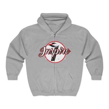 Inspire Wear Logo Full Zip Hoodie
