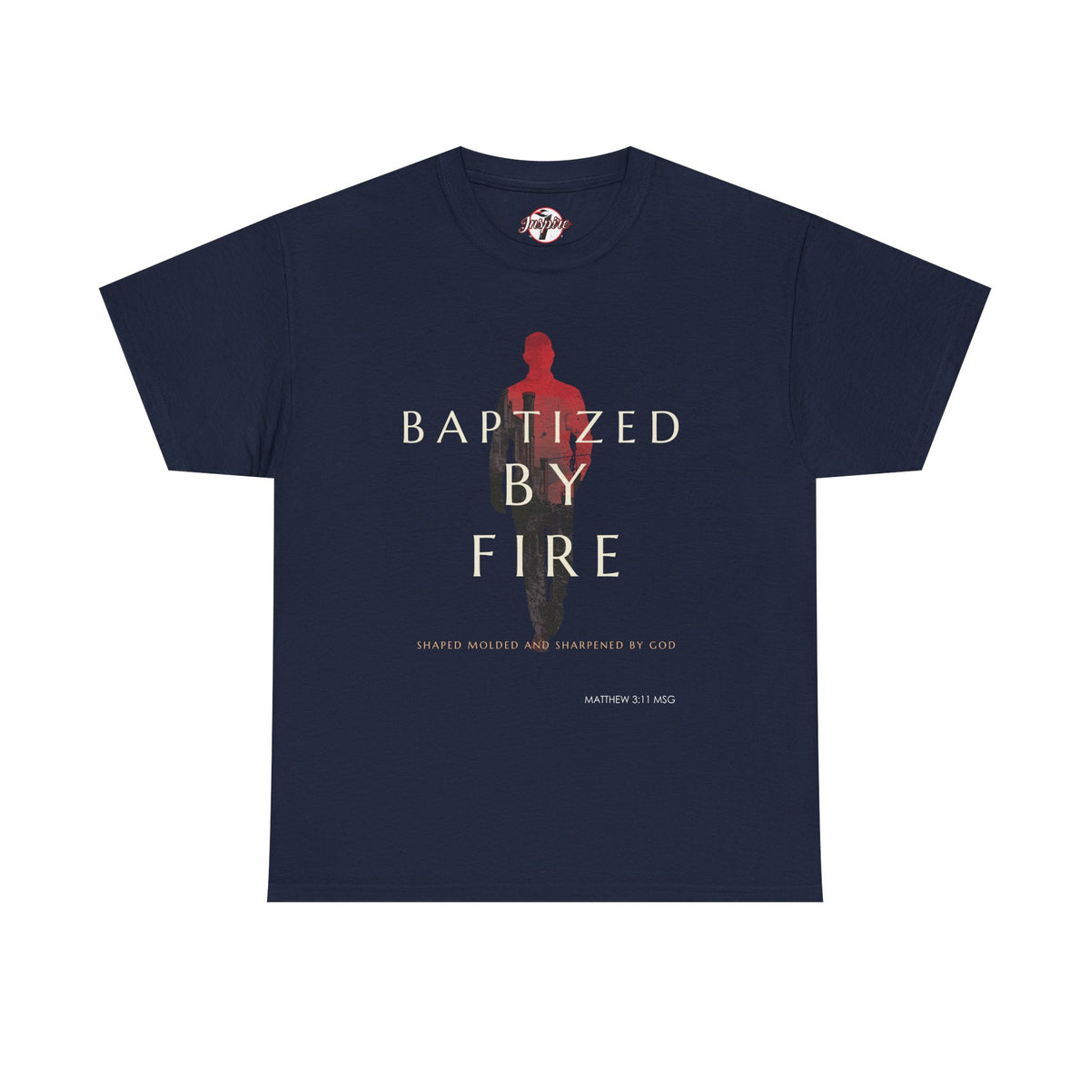 Baptized by Fire Unisex Heavy Cotton Tee
