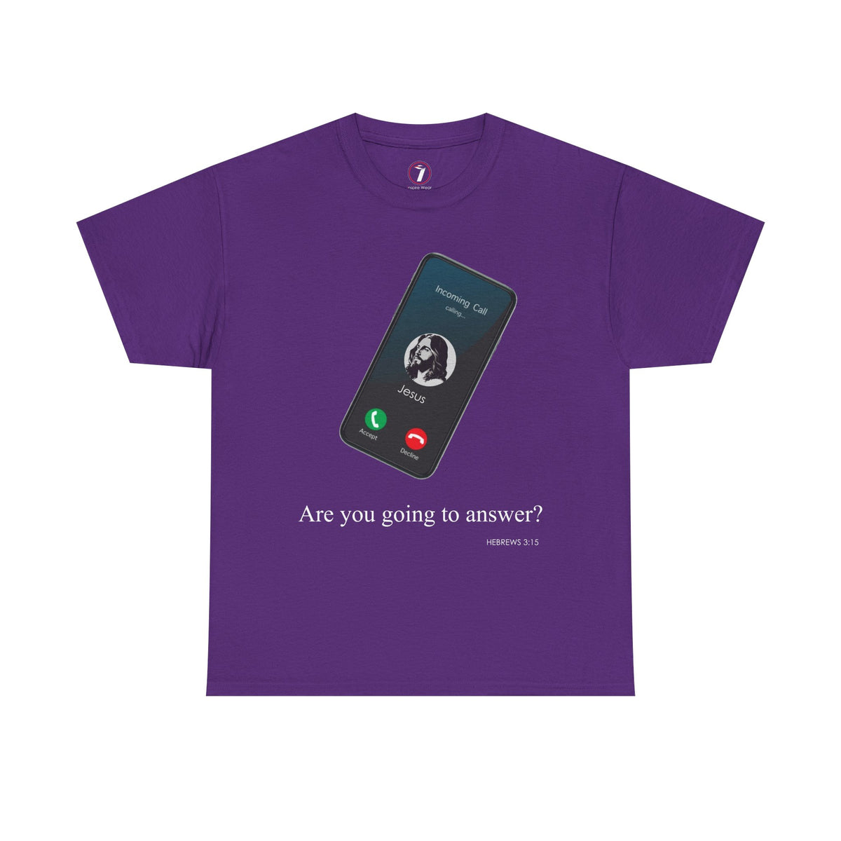 "Are You Going to Answer?" Inspirational Graphic Tee