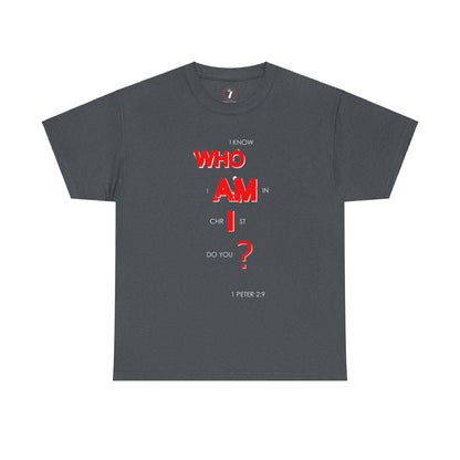 Who Am I ? Unisex Heavy Cotton Tee