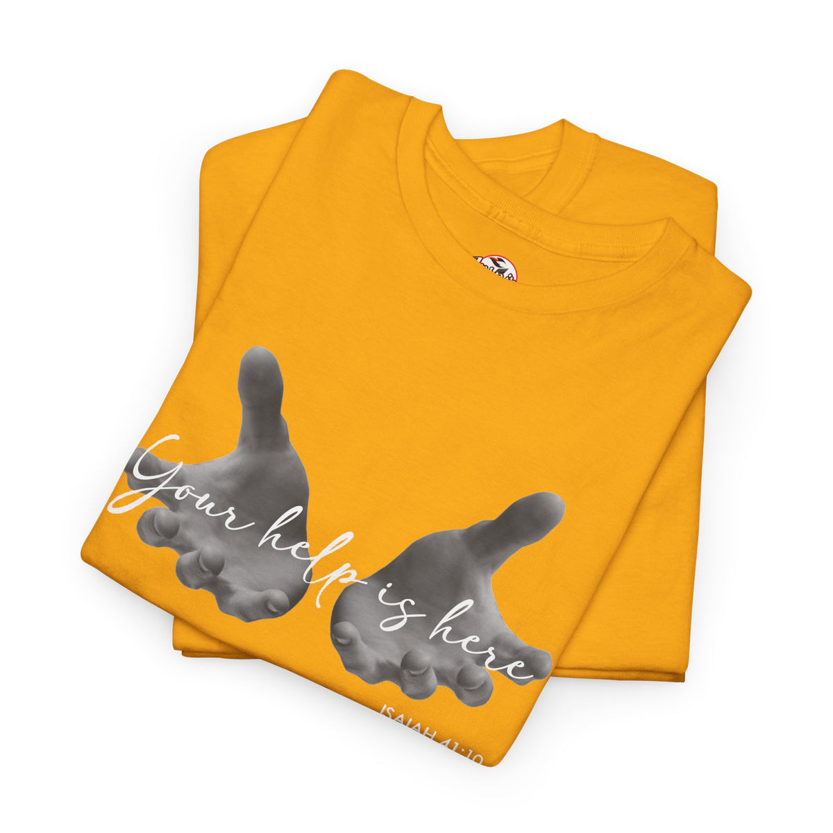 "Your Help Is Here" Women's Crewneck Graphic T-Shirt