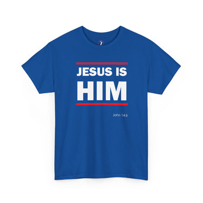 Jesus is Him Unisex Heavy Cotton Tee