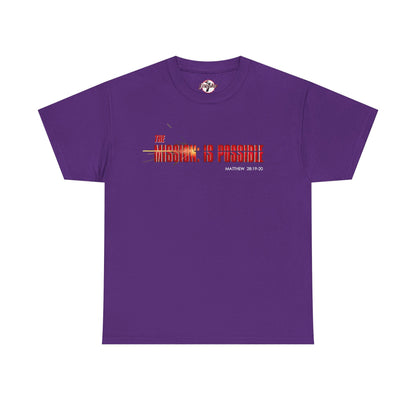 The Mission is Possible Motivational Unisex Graphic T-Shirt