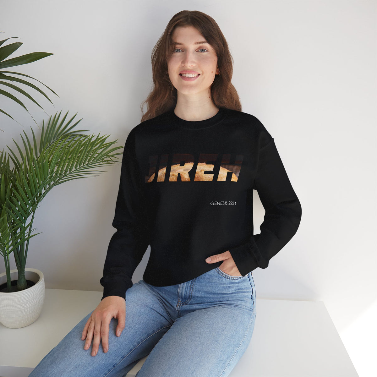Jehovah Jireh Unisex Heavy Blend™ Crewneck Sweatshirt