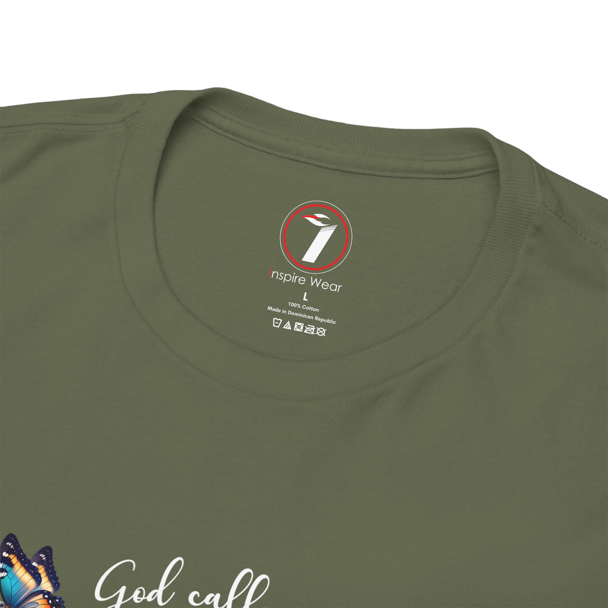 God Calls Me Beautiful Unisex Heavy Cotton Tee
