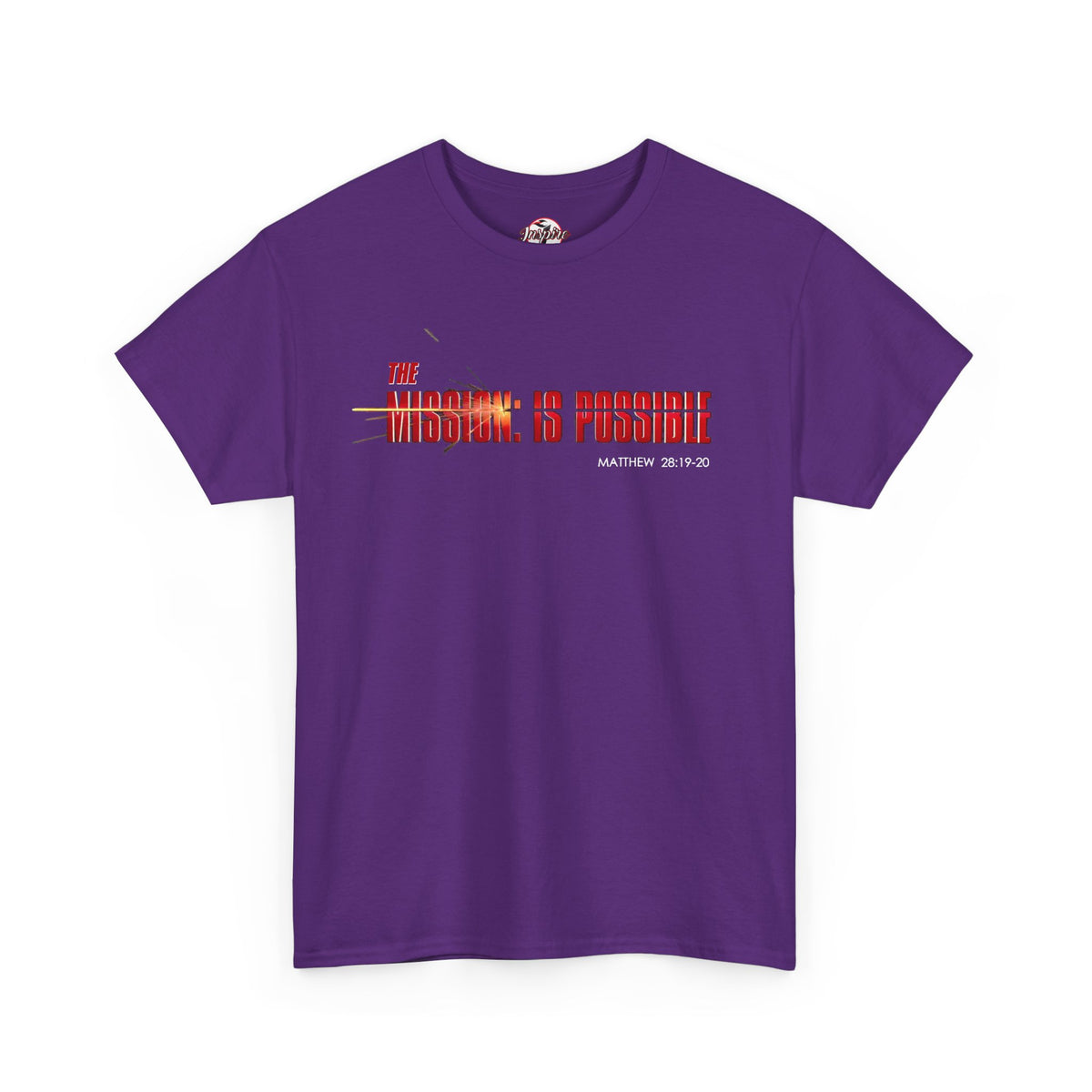 The Mission is Possible Motivational Unisex Graphic T-Shirt