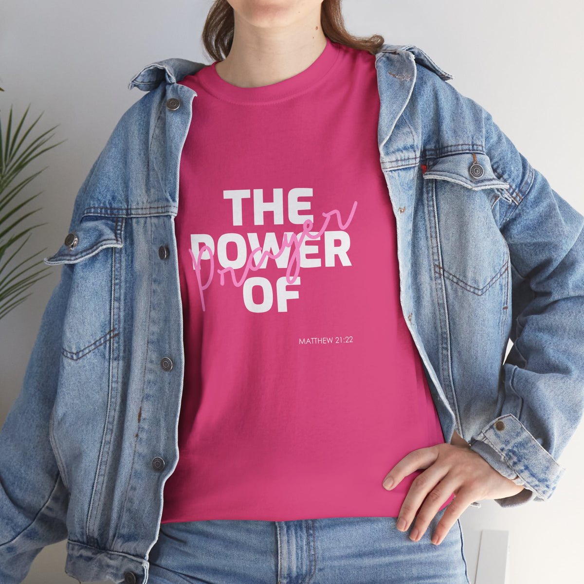 The Power of Prayer Unisex Heavy Cotton Tee