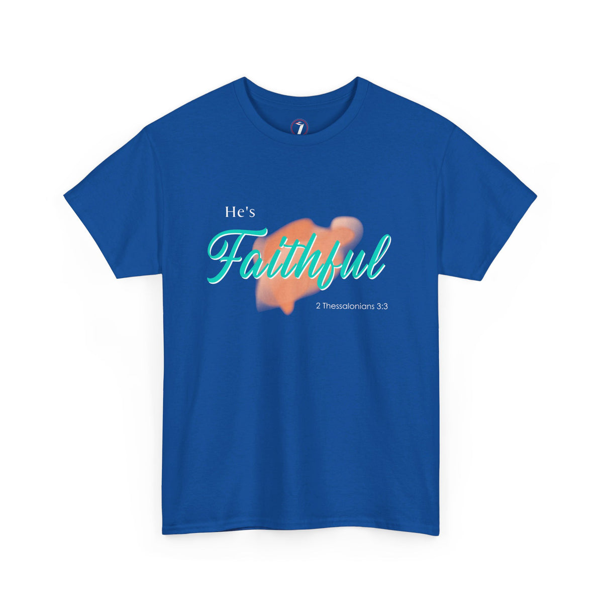 He's Faithful Unisex Heavy Cotton Tee