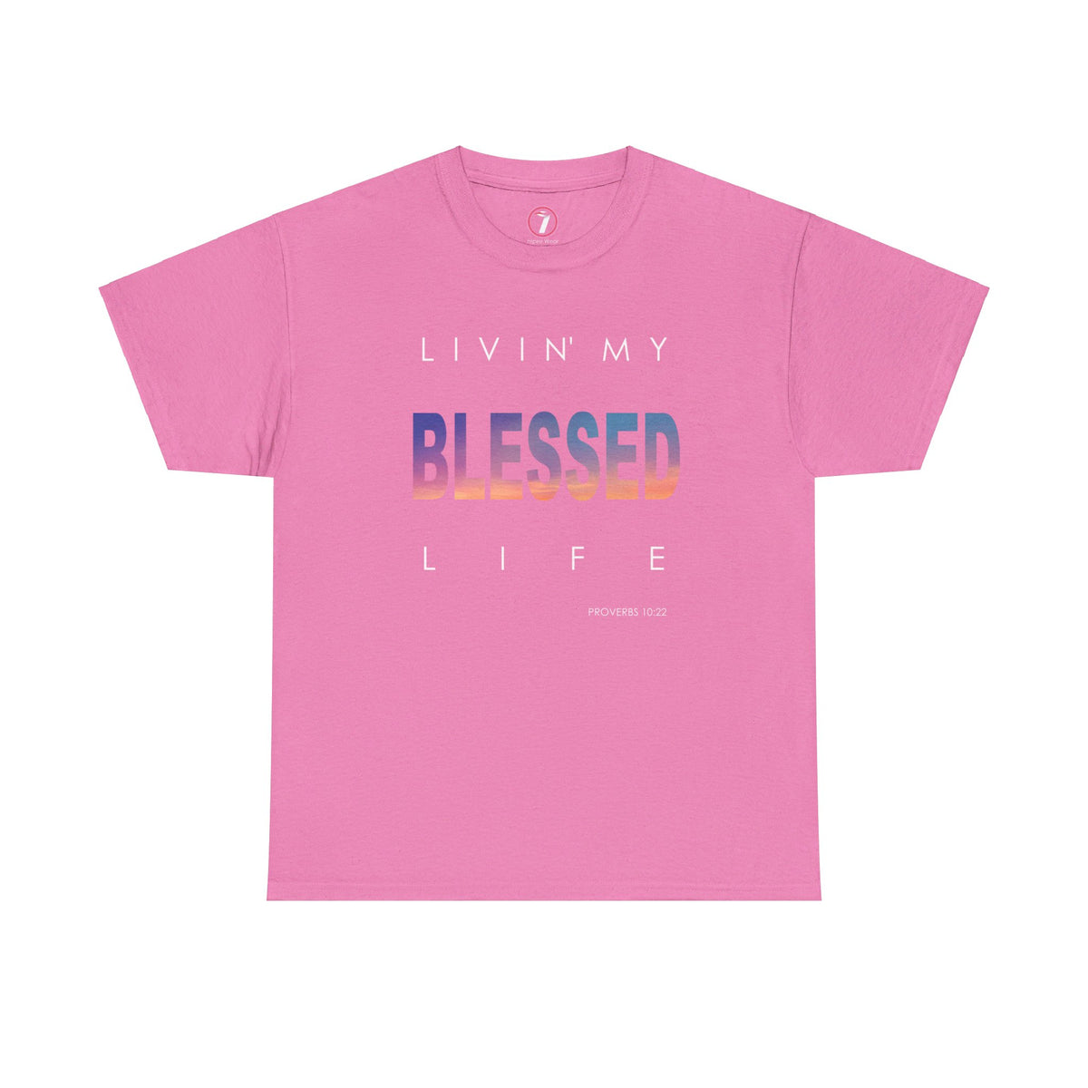 Livin' My Blessed Life Unisex Heavy Cotton Tee