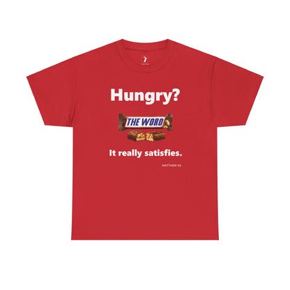 Hungry for the Word Unisex Heavy Cotton Tee
