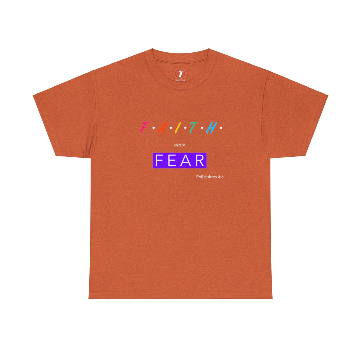 Faith Over Fear Series One Unisex Heavy Cotton Tee