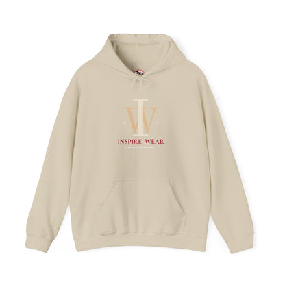 Inspire Wear IW Monogram Logo Pullover Hoodie