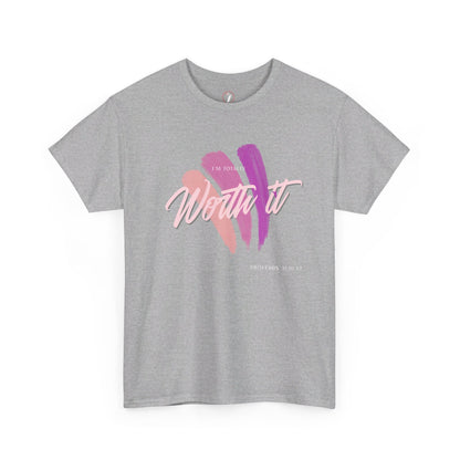 I'm Totally Worth It Unisex Heavy Cotton Tee