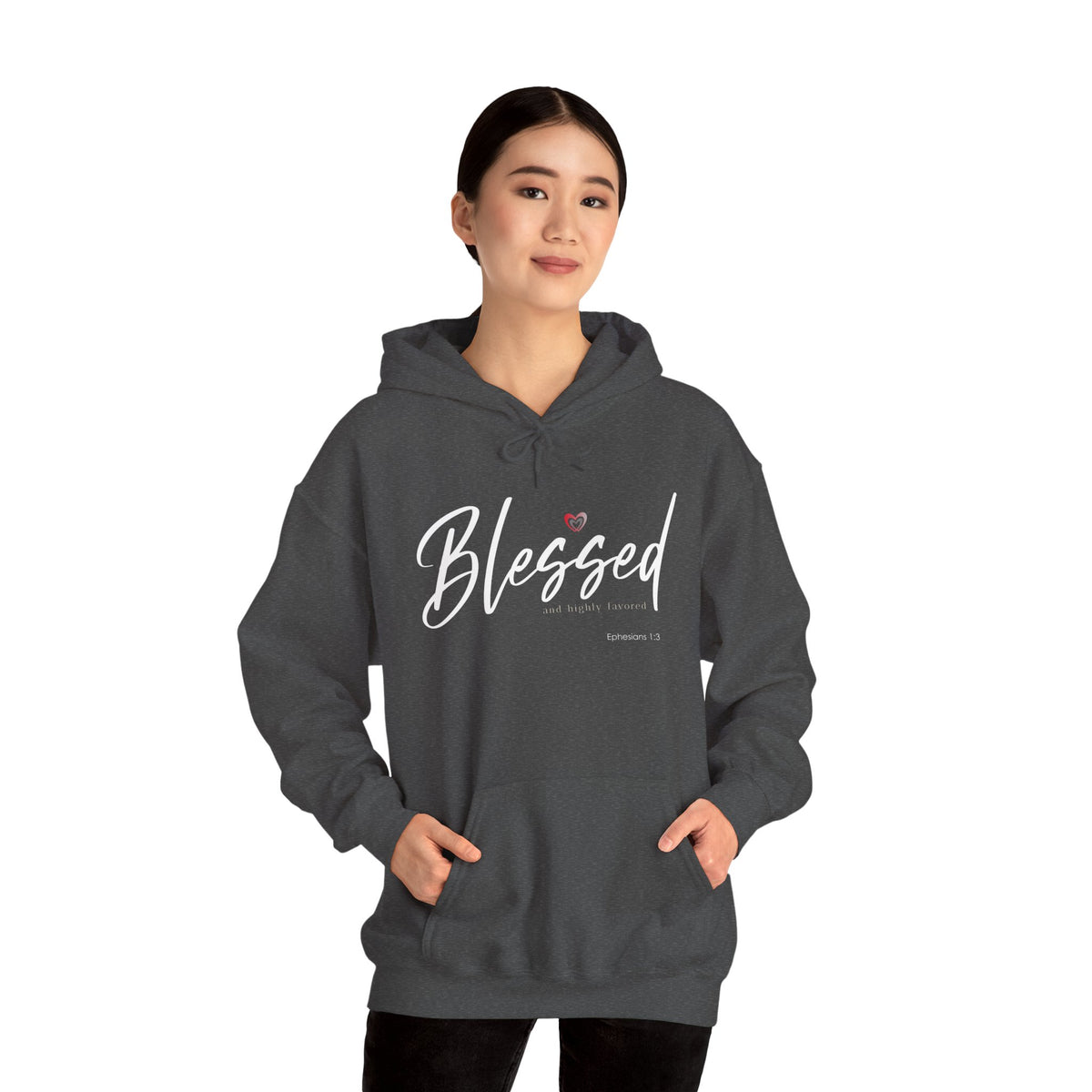 "Blessed" Women's Inspirational Pullover Hoodie