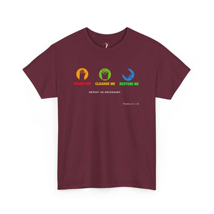 Wash Me Unisex Heavy Cotton Tee
