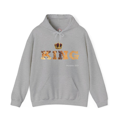 I Am King Unisex Heavy Blend™ Hooded Sweatshirt