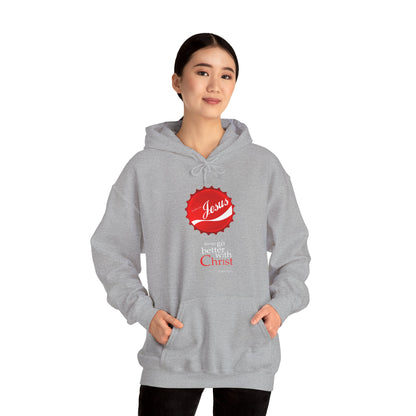 Things Go Better with Christ - Unisex Hooded Sweatshirt