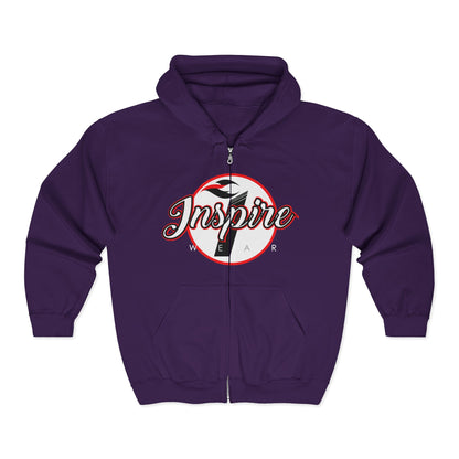 Inspire Wear Logo Full Zip Hoodie