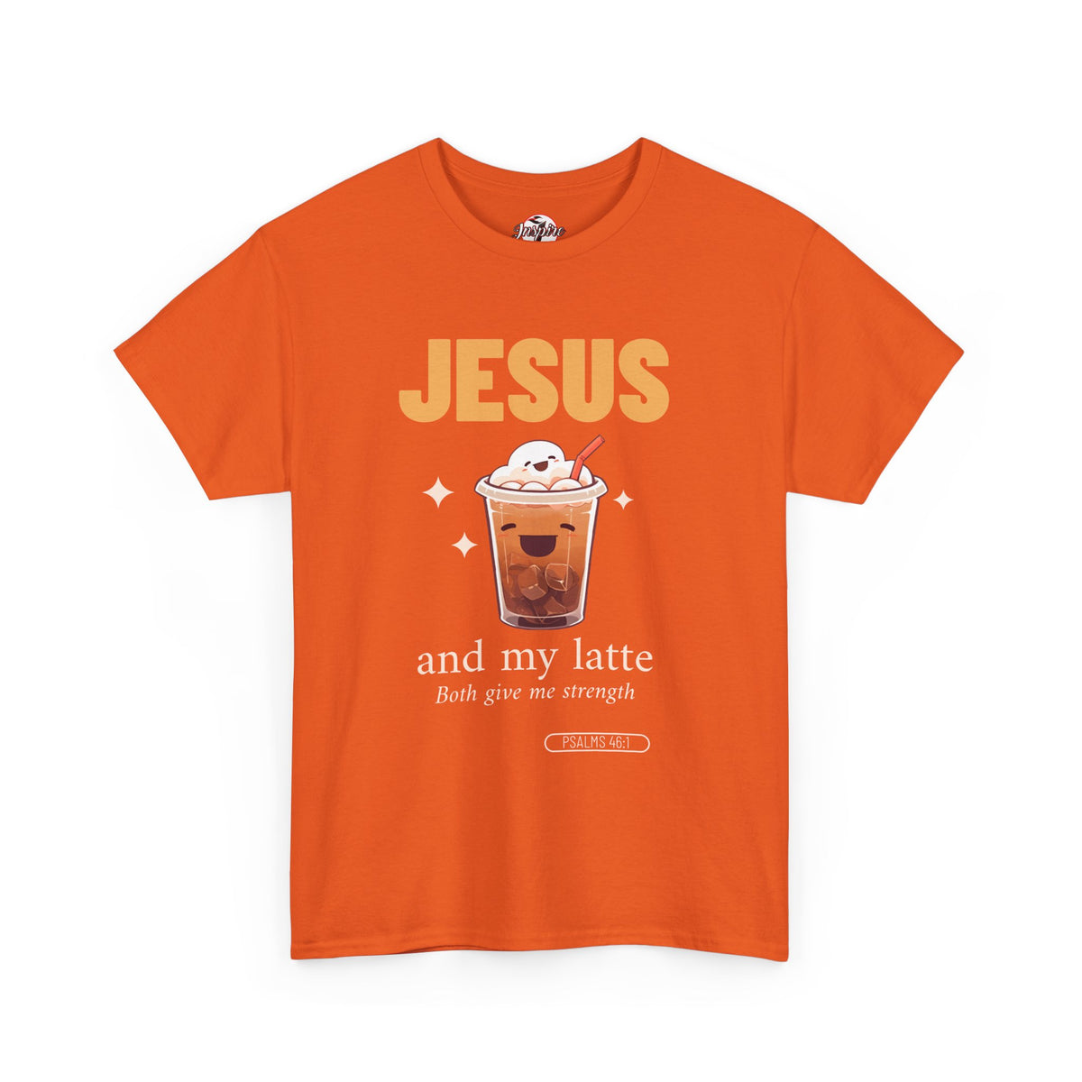 “Jesus and My Latte” Faith & Coffee Unisex Graphic Tee
