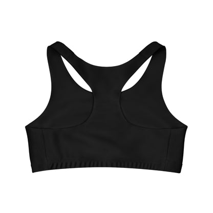 "Be Inspired" Seamless Sports Bra (AOP)