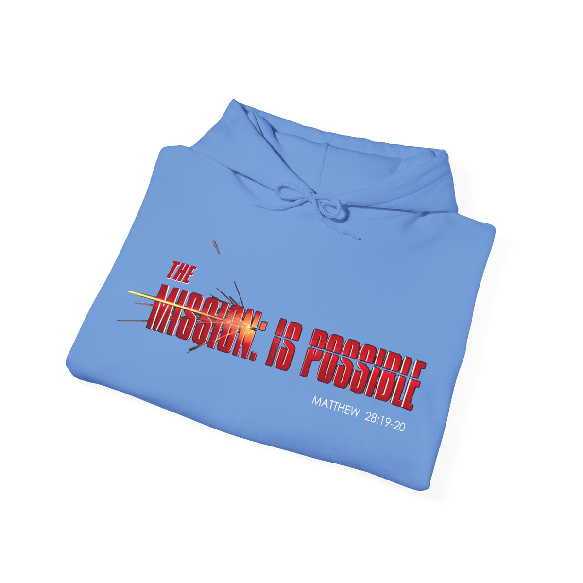 "The Mission is Possible" Motivational Pullover Hoodie